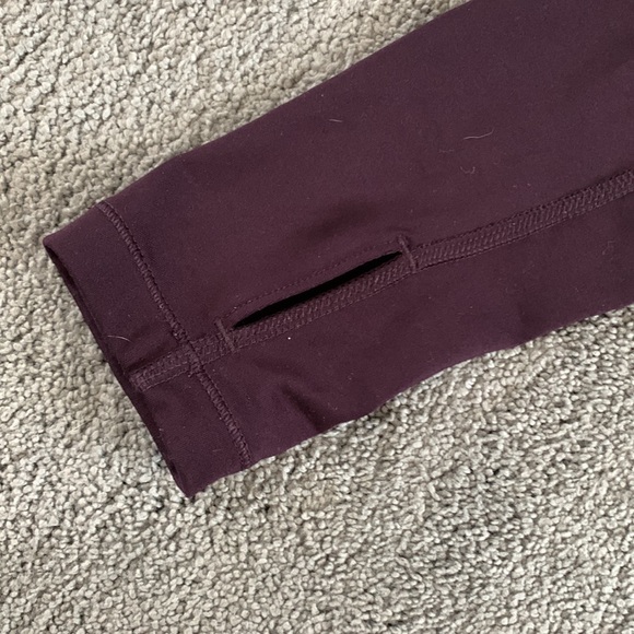 COPY - Plum Nike Dri-fit adjustable cowl neck pullover - Picture 4 of 5